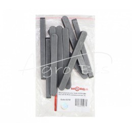 20 vnt - Prizminis raktas 10x8x100 DIN 6885 plienas C45 MORGA - 10x8x100M