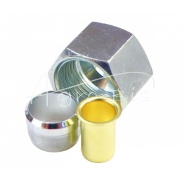 20 vnt - Gnybtų rinkinys, „Tekalan“ jungtis 12 mm kabeliui, M18x1,5 veržlė - PZS12