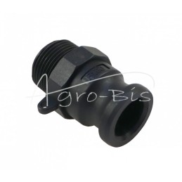 20 vnt - „Camlock“ jungties kištukas, F tipo, polipropilenas, PP, 1" x 25 mm, PZL HYDRAL - ZCPF25H