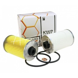 20 vnt - Kuro filtro įdėklų rinkinys 50004100 Ursus C-330 C-360 C-385 LEILAND parduodamas 20 vnt. pakuotėmis - KWP010XAM