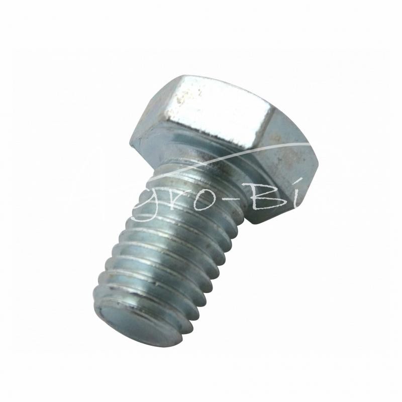 50 vnt - Šešiakampė galvutė, pilnas sriegis, M12x20, 8.8 klasė, DIN933, baltai cinkuotas, 54210656 - 5421065/6