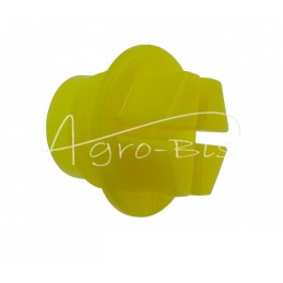 50 vnt - Plastikinis dangtelis su išoriniu sriegiu M14x1.5 geltonas - KOR-14GZ-N