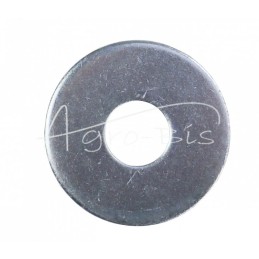 50 vnt - Didelė apvali poveržlė, šiurkšti, 16x50x3 DIN9021 PN82030, baltai cinkuota - POZ16