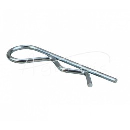 50 vnt - Kamštis, vielokaištis, spyruoklinis kaištis su apsauginiu fiksatoriumi 3 mm, cinkuotas - ZFI-3