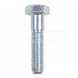 50 vnt - Šešiakampė galvutė, dalinis sriegis M8x35, 8.8 klasė, DIN931, baltai cinkuotas, sankabos varžtas 5041121/0, Ursus C-330