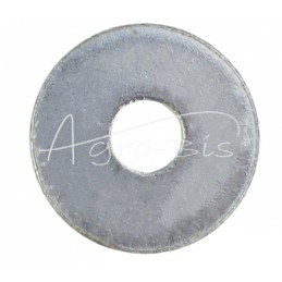 50 vnt - Apvali poveržlė M12 12x44x4 baltai cinkuota didelė serija PN82019 DIN440 - POMD12