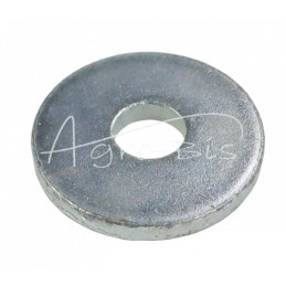 50 vnt - Apvali poveržlė M12 12x44x4 baltai cinkuota didelė serija PN82019 DIN440 - POMD12