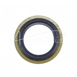 50 vnt - Poveržlė, metalinė-guminė sandarinimo tarpinė su kreipikliu, metrinė 14,7x22x1,5 M14 - PMG-14