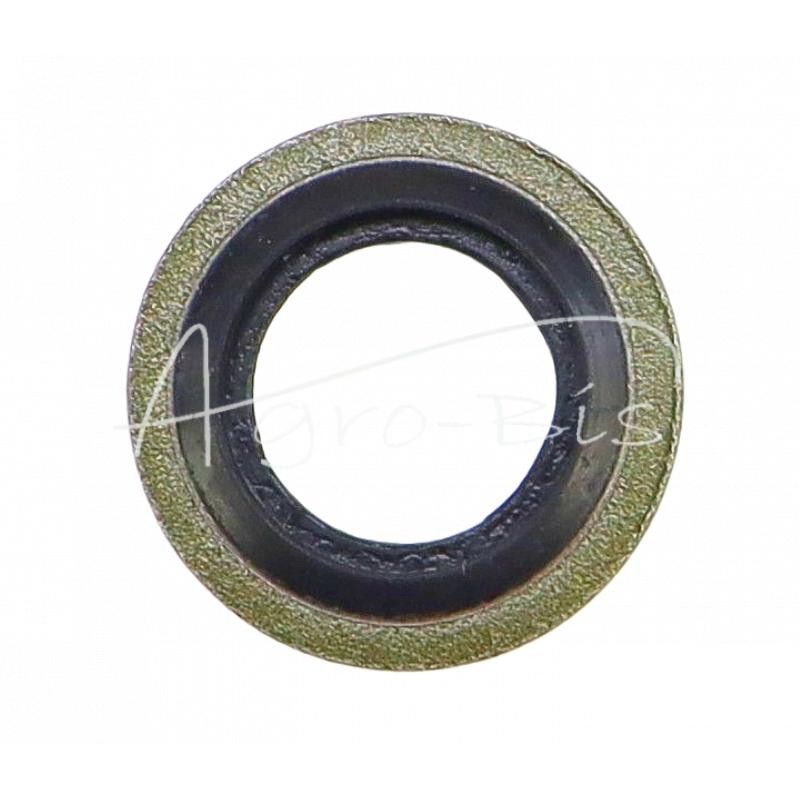 50 vnt - Metalinė-guminė poveržlė su kreipikliu, metrinė 10,7x18x1,0 M10 - PMG-10