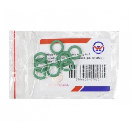50 vnt - formos sandariklis 8x2 o formos žiedas, fluoroelastomeras, vitonas, PZL HYDRAL - 8x2H