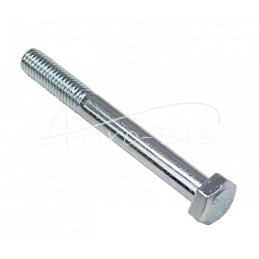 50 vnt - Šešiakampė galvutė, dalinis sriegis M8x70, 8.8 klasė, DIN931, baltai cinkuotas - M8x70