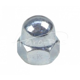 50 vnt - Cinkuota balta veržlė M12x1,75 DIN1587 - M12X1,75