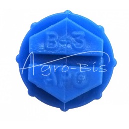 50 vnt - Plastikinis dangtelis su 7/16`` išoriniu sriegiu, mėlynas , - KOR-7/16GN-N