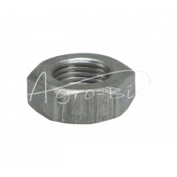 50 vnt - Šešiakampė veržlė M8x0,75 8.8 klasės DIN934, baltai cinkuota - vožtuvo reguliavimas 5000122 Ursus C-330 - 5010285/0