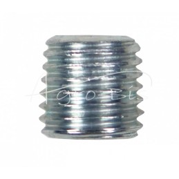 50 vnt - Srieginė kištukas su šešiakampiu lizdu - Allen raktas, su kūginiu sriegiu M8x1 DIN906, cinkuotas - M8x1-D906