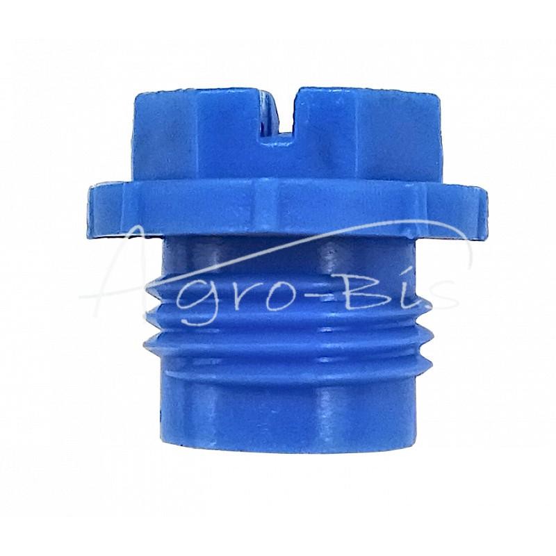 50 vnt - Plastikinis dangtelis su 9/16`` išoriniu sriegiu, mėlynas , - KOR-9/16GN-N