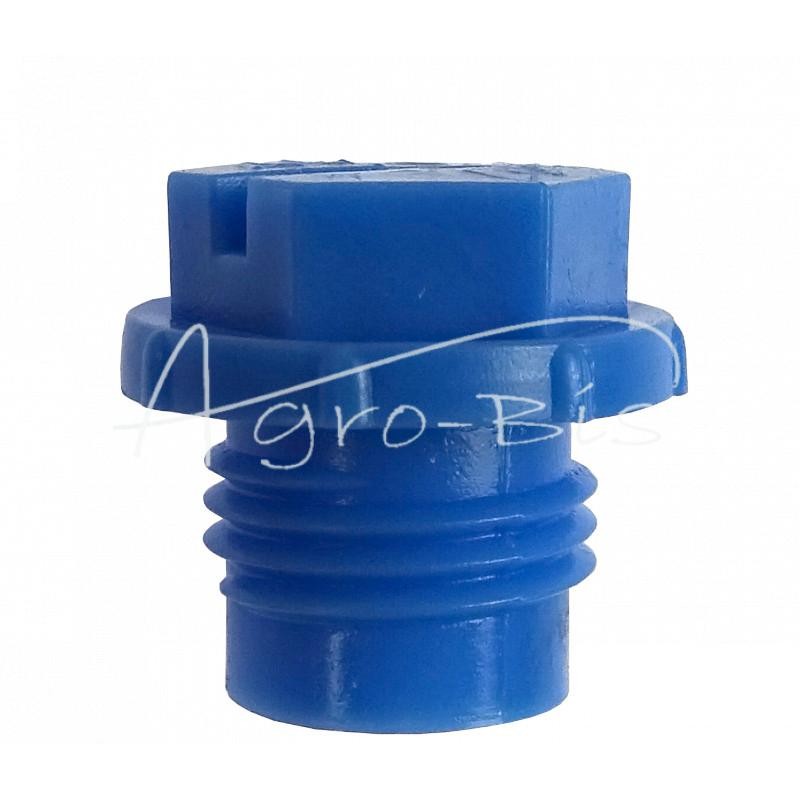50 vnt - Plastikinis dangtelis su 1/2`` išoriniu sriegiu, mėlynas , - KOR-1/2GN-N