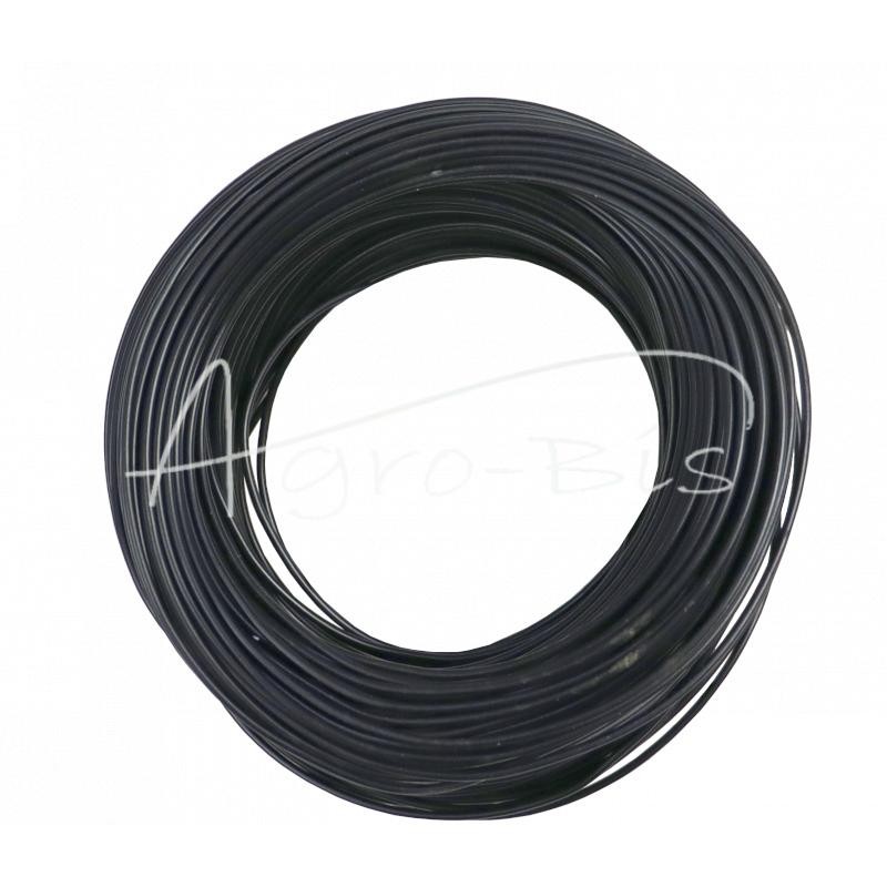 50 vnt - Elektros kabelis LGY-1*0.75 juodas H05V-K - HAN01359