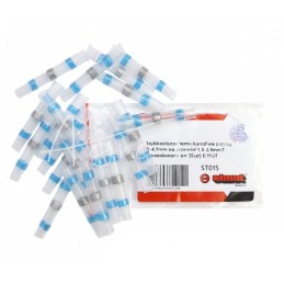 50 vnt - Susitraukianti greito sujungimo jungtis su alavu FI-4,5 mm, skirta 1,5–2,5 mm² laidams ELMOT - ST015