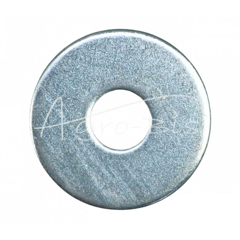 50 vnt - Apvali poveržlė M14 14x50x4 baltai cinkuota didelė serija PN82019 DIN440 - POMD14