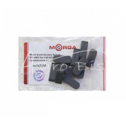 50 vnt - Prizminis raktas 8x7x20 DIN 6885 plienas C45 MORGA - 8x7x20M