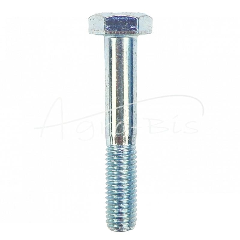 50 vnt - Šešiakampė galvutė, dalinis sriegis M10x60, 8.8 klasė, DIN931, baltai cinkuotas - M10x60/M