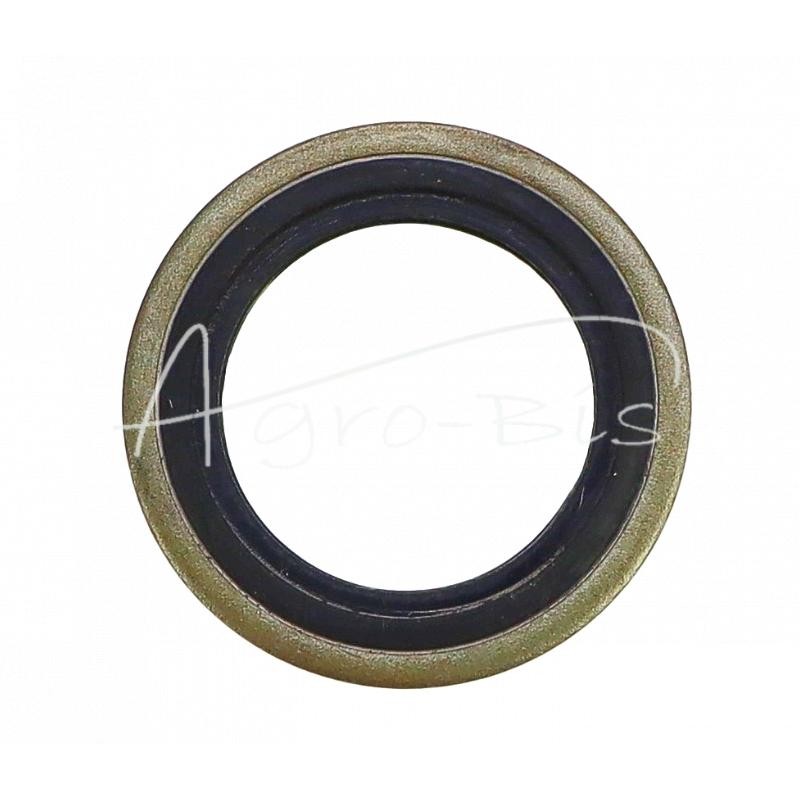 50 vnt - Metalinė-guminė poveržlė su BSP kreipikliu, colio 21,54x28,58x2,50 1/2 colio - PMG-1/2