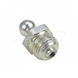 50 vnt - M10 tiesus tepalo nipelis, cinkuotas plienas, DIN 71412 PZL HYDRAL, - 7141210PH