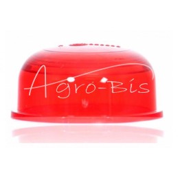 50 vnt - JU gabaritinio žibinto gaubtas, 269C raudonas - JU/K