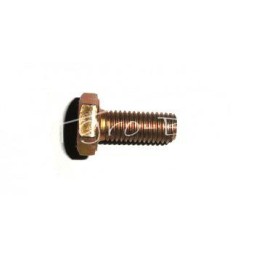 50 vnt - Šešiakampė galvutė, pilnas sriegis, 1/4" x 5/8" UNF, DIN961, cinkuota, MF Polska - 353502X1