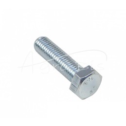 50 vnt - Šešiakampė galvutė, pilnas sriegis, M12x45, 8.8 klasė, DIN933, baltai cinkuotas - M12x45