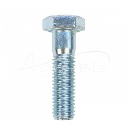 50 vnt - Šešiakampė galvutė, dalinis sriegis M12x45, 8.8 klasė, DIN931, baltai cinkuotas - M12X45/M