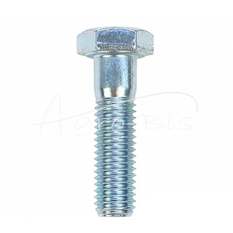 50 vnt - Šešiakampė galvutė, dalinis sriegis M12x45, 8.8 klasė, DIN931, baltai cinkuotas - M12X45/M