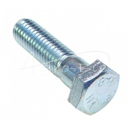 50 vnt - Šešiakampė galvutė, dalinis sriegis M12x45, 8.8 klasė, DIN931, baltai cinkuotas - M12X45/M