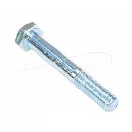 50 vnt - Šešiakampė galvutė, dalinis sriegis M10x70, 8.8 klasė, DIN931, baltai cinkuotas - M10x70