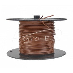 50 vnt - Elektros kabelis LgY-S instaliacijos kabelis 0,75 mm rudas Premium ELMOT - PE0.75ZBRPEL