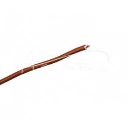 50 vnt - Elektros kabelis LgY-S instaliacijos kabelis 0,75 mm rudas Premium ELMOT - PE0.75ZBRPEL