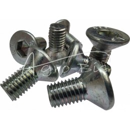 50 vnt - Vejapjovės varžtas su šešiakampe galvute M12x25, šešiakampis raktas 8, poliruoti 10.9 - 503601050/2