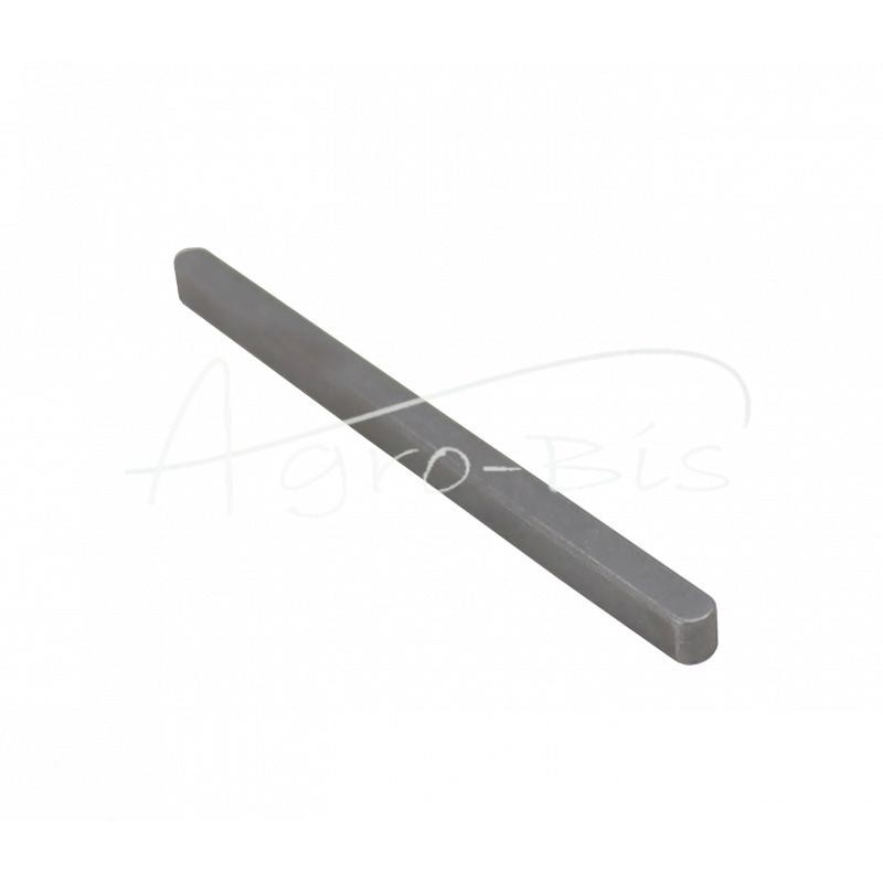 50 vnt - Prizminis raktas 3x3x50 DIN 6885 plienas C45 MORGA - 3x3x50M