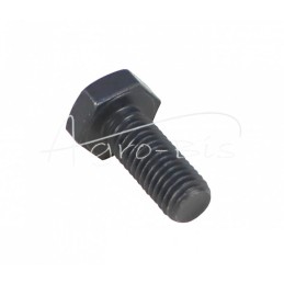 50 vnt - Šešiakampė galvutė, pilnas sriegis, M10x25, 8.8 klasė, DIN933, JUODAS - M10X25/CZ