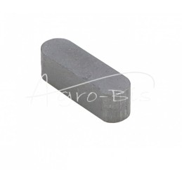 50 vnt - Prizminis raktas 6x6x20 DIN 6885 plienas C45 MORGA - 6x6x20M