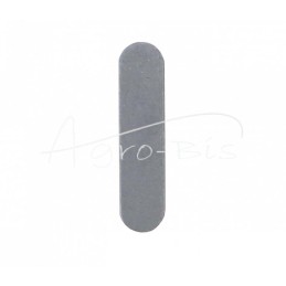 50 vnt - Prizminis raktas 6x6x25 DIN 6885 plienas C45 MORGA - 6x6x25M