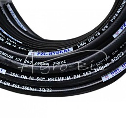 50 vnt - Hidraulinė žarna užspaudžiamai DN16, 2 vijų, 250 barų , HYDRAL, - 16SN2W100H