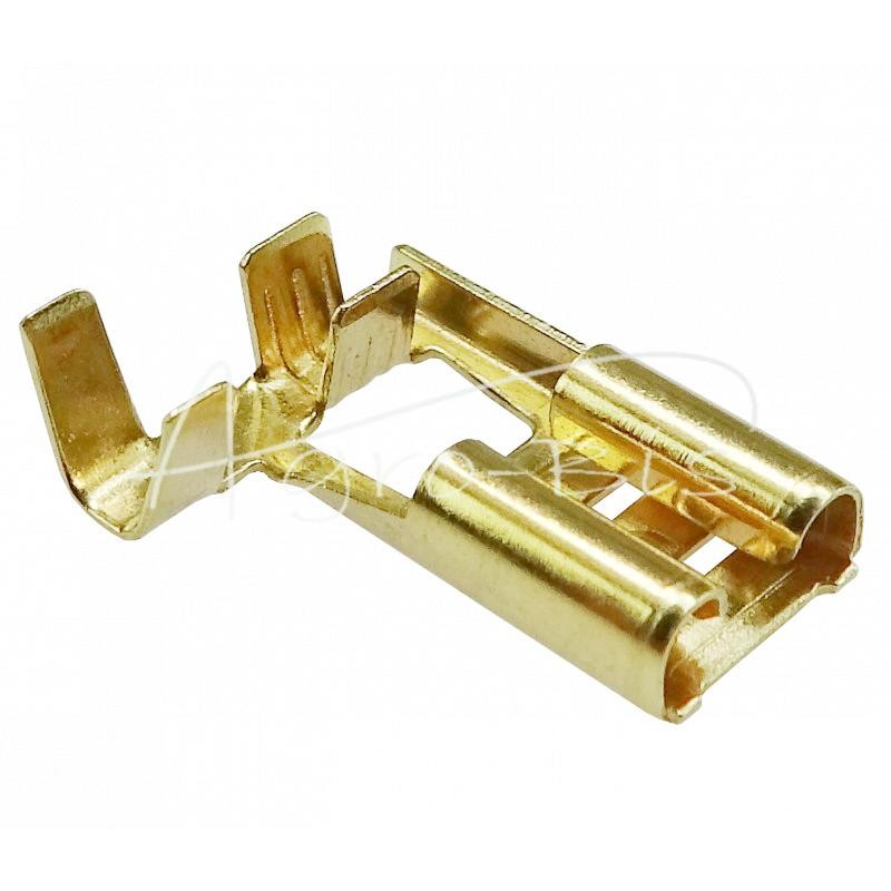 250 vnt - Kampinis įvorės dangtelis H-2,5 6,3x0,8 1,0-2,5 GB0,38 L13,5 ELMOT - H-2.5