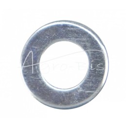 100 vnt - Apvali poveržlė 8x16x1.6 DIN125, baltai cinkuota - 8x16x1.6