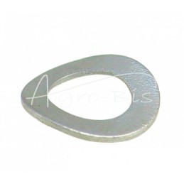 100 vnt - Lanksti banguota poveržlė, B tipo, DIN137B, M8 - DIN137B-M8