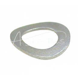 100 vnt - Lanksti banguota poveržlė, B tipo, DIN137B, M8 - DIN137B-M8