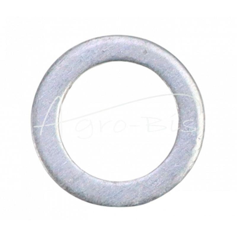 100 vnt - Aliuminio poveržlės tarpinė 8x12x1,5mm - 8x12x1,5