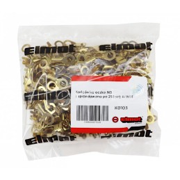 100 vnt - Kilpelės antgalis M5 5,2x8,6 2,5-6,0 0,6 L19,0/L14,6 ELMOT - K0103