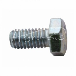 100 vnt - Šešiakampė galvutė, pilnas sriegis, M6x12, 8.8 klasė, DIN933, baltai cinkuotas, C-330 - 5421070/6